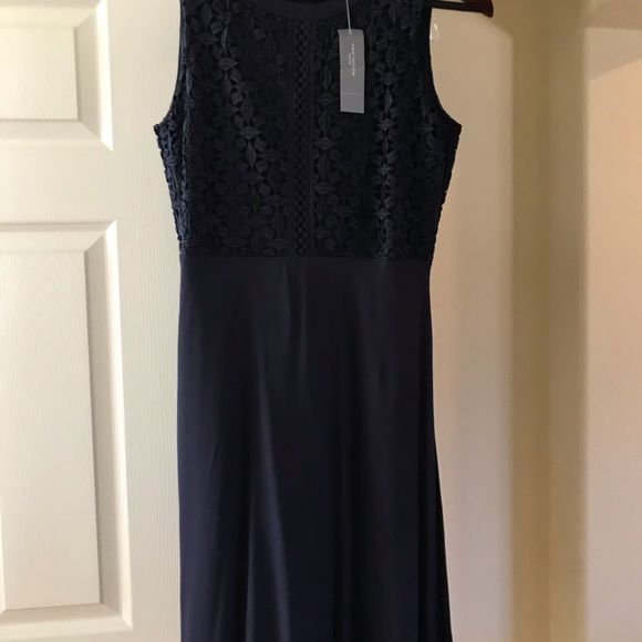Navy Cocktail Dress - Picture 5 of 6